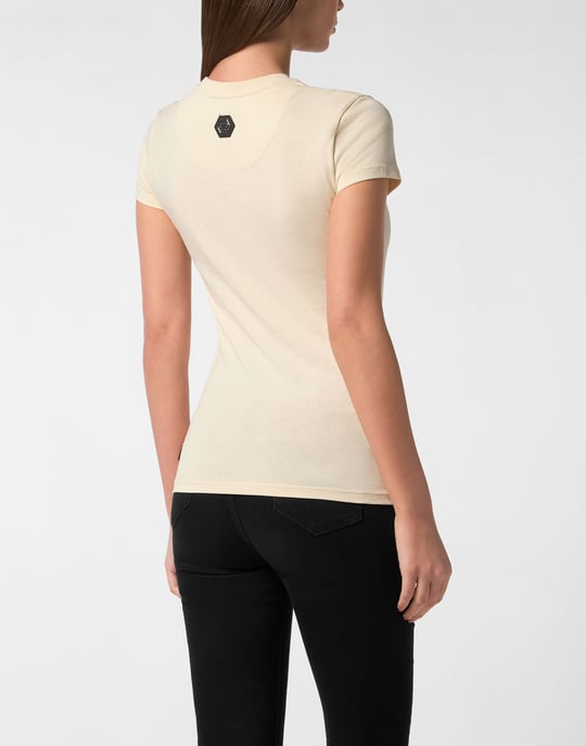 Cotton Sexy Pure Fit T-Shirt Teddy Beach Crystal - Image 5