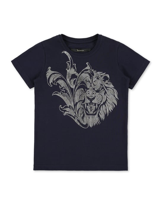 T-shirt Rund Hals Långärmad Lejon - Image 1
