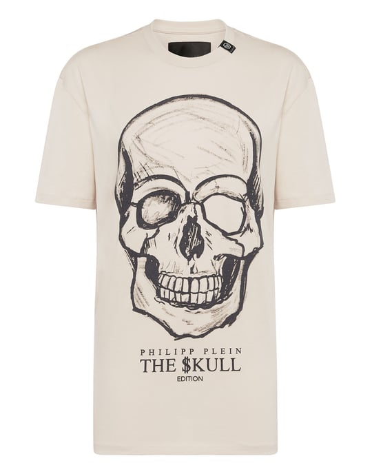 T-Shirt Rund Hals Skull - Image 1
