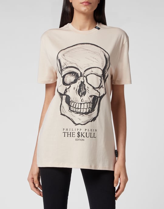 T-Shirt Rund Hals Skull - Image 2