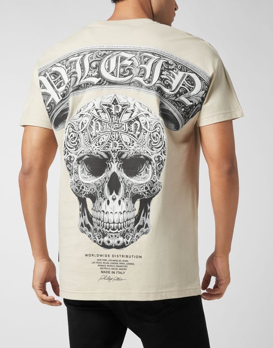 T-shirt Rund Hals Kk Skalle - Image 3
