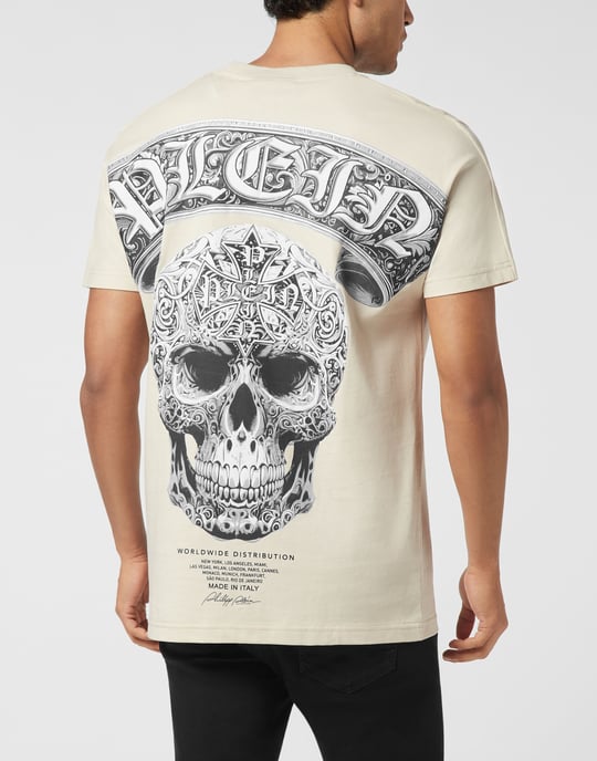 T-shirt Rund Hals Kk Skalle - Image 5