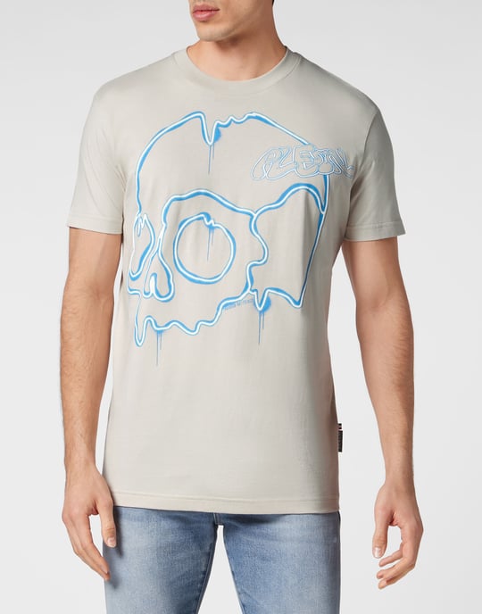 T-Shirt Round Neck Skull - Image 2