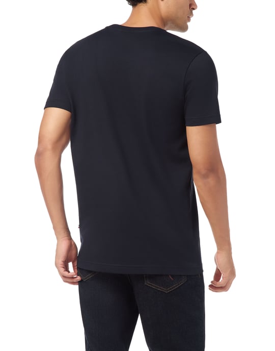 Broderad t-shirt med rund halsringning - Image 4