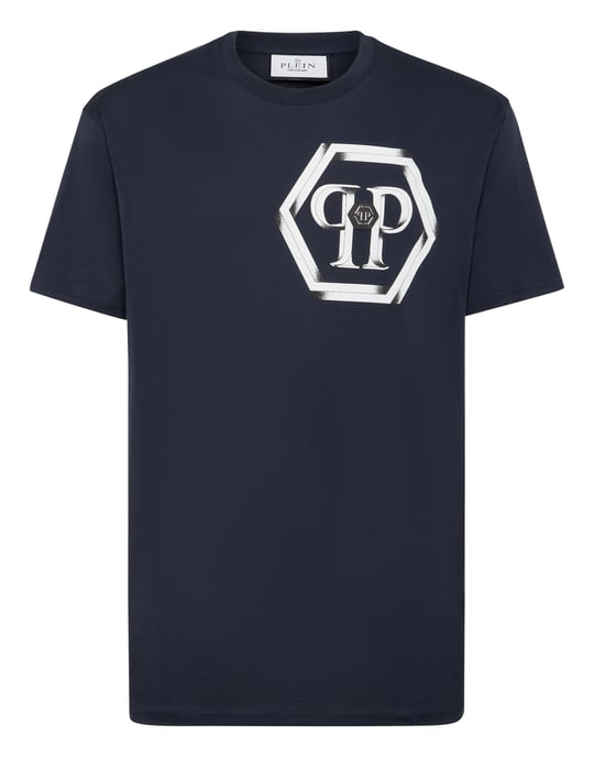 T-shirt Rundhals Hexagon - Image 1