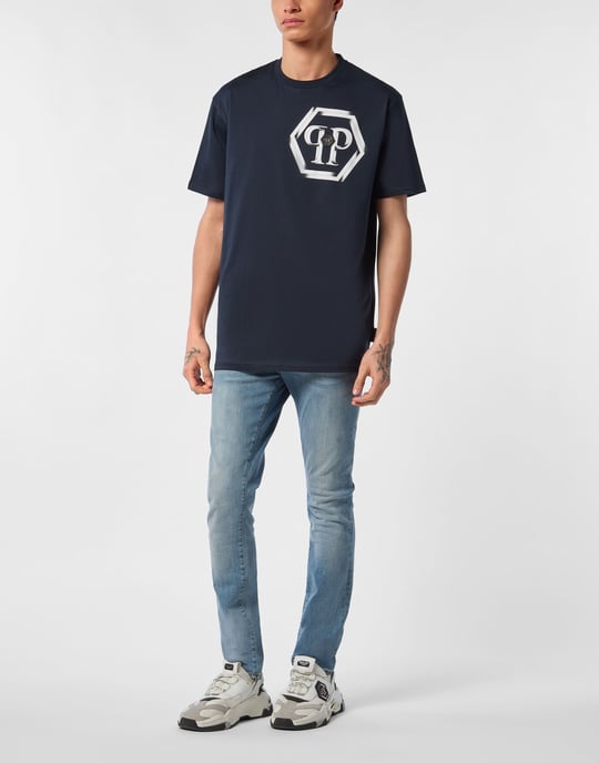 T-shirt Rundhals Hexagon - Image 4
