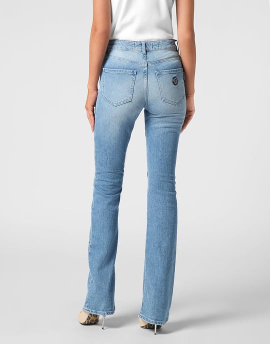 Jeans Flare Fit Racing - Image 3