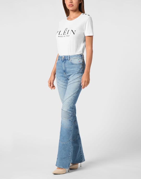 Jeans Flare Fit Racing - Image 4
