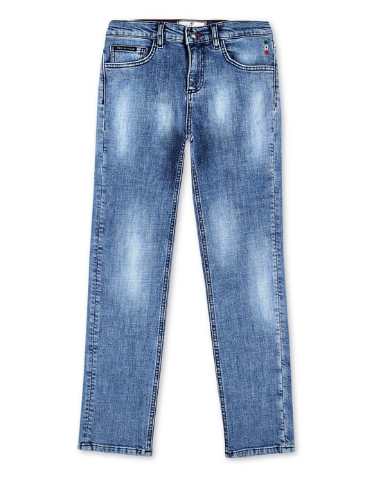 Denim Broek Iconic Plein - Image 1