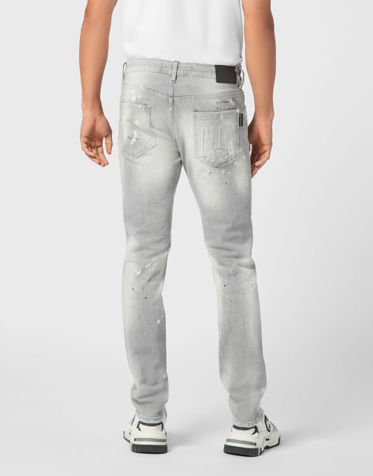 Jeans Rakt Snitt Racing - Image 4
