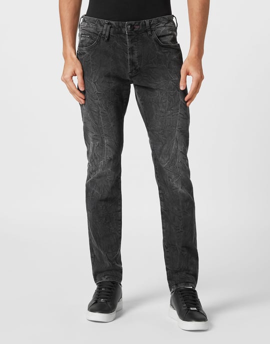 Jeans Straight Cut Skull - Image 2
