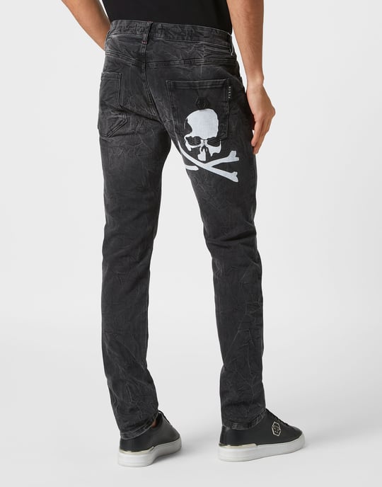 Jeans Straight Cut Skull - Image 4
