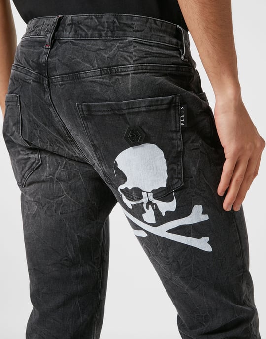 Jeans Straight Cut Skull - Image 5