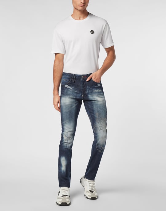 Jeans Straight Cut Dragon - Image 3