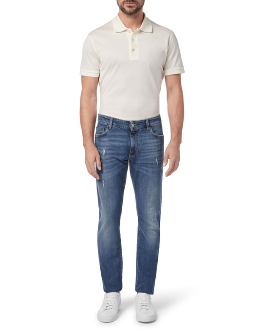Jeans Straight Cut Statement - Image 3