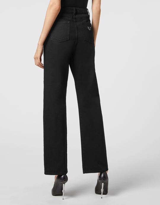 Denim Broek Losjes Iconic Plein - Image 5
