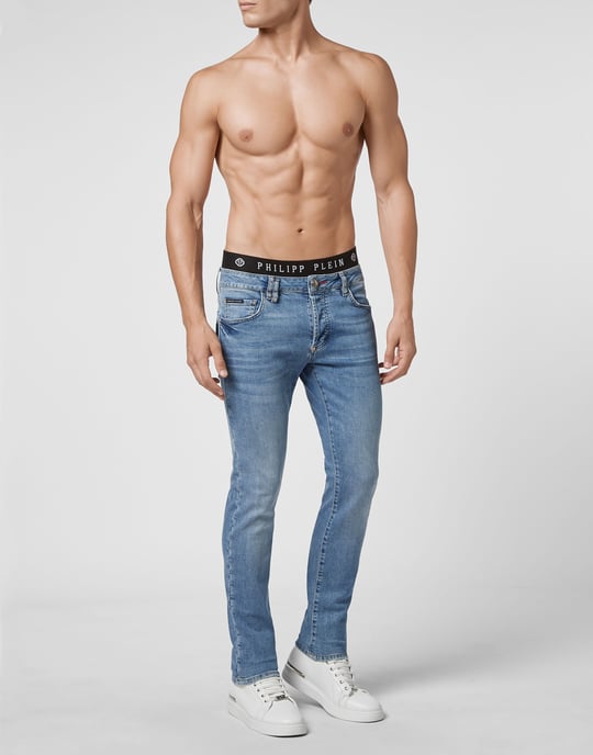Jeans Recht Model Iconic Plein - Image 4