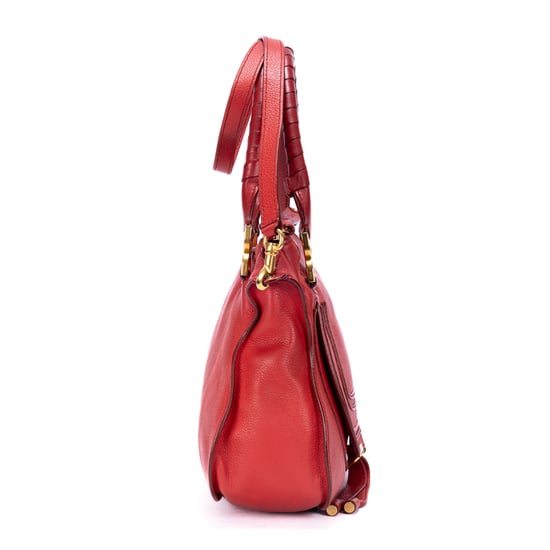 Medium Marcie Saddle Medium Shoulder Bag - Image 4