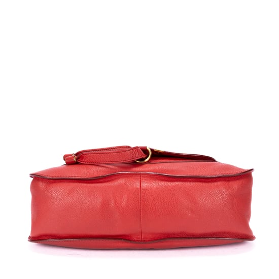 Medium Marcie Saddle Medium Shoulder Bag - Image 6