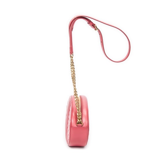 Oval Chain Crossbody Shoulder Bag - Image 4