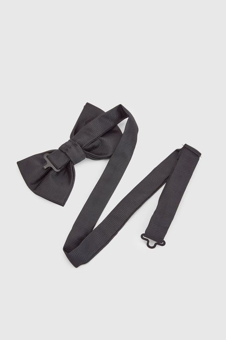 Black Plus & Tall Bow Tie - Image 2