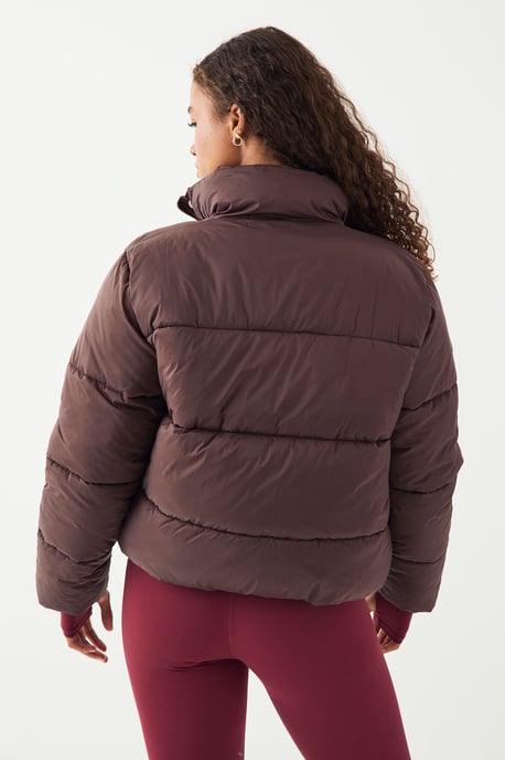 DSGN Studio Sport Zip Through Puffer Coat - Image 2