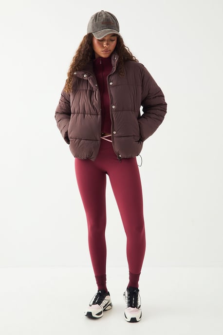 DSGN Studio Sport Zip Through Puffer Coat - Image 3