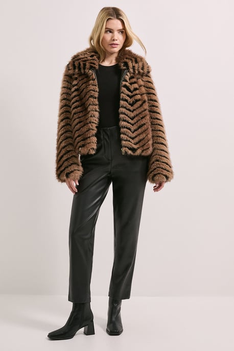 Faux Fur Jacket - Image 2