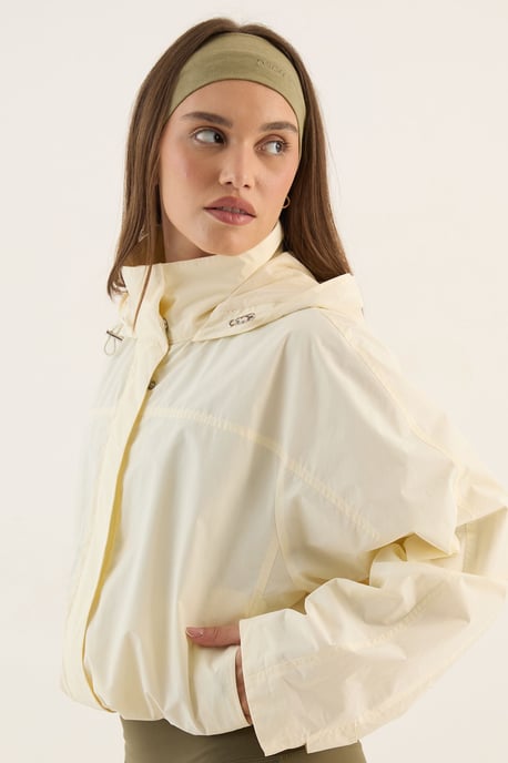 DSGN Studio Funnel Neck Hooded Waterproof Windbreaker - Image 3