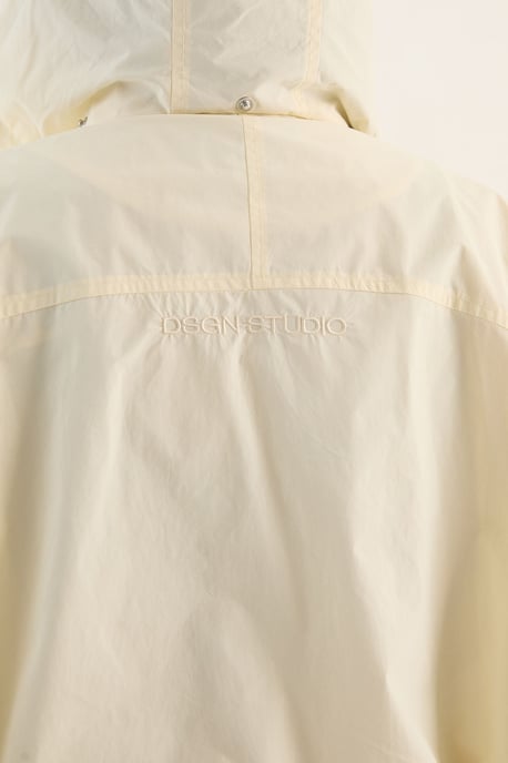 DSGN Studio Funnel Neck Hooded Waterproof Windbreaker - Image 4