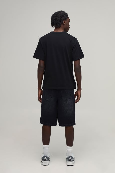 Regular Floral Chest Print T-Shirt - Image 2