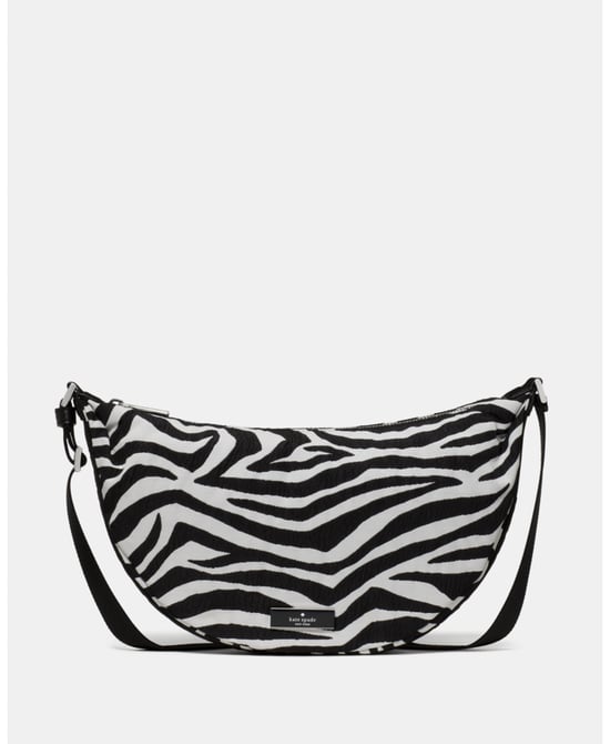 Carter Zebra Sling Crossbody Bag - Image 1