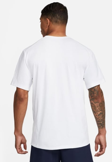 Nike Training Dri-FIT Hyverse UV t-shirt in Steam White - Image 2