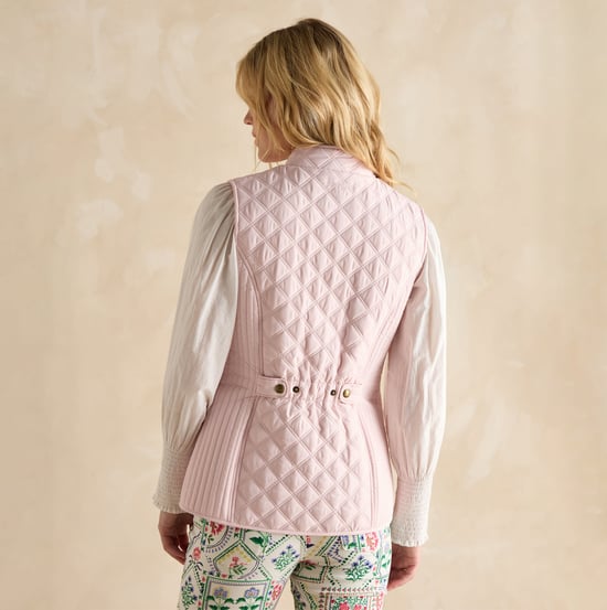 Joules Minx Womens Gilets Pink - Image 3