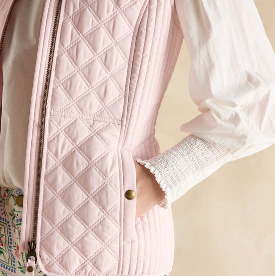 Joules Minx Womens Gilets Pink - Image 5