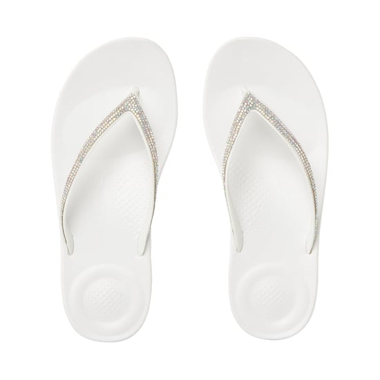 Fitflop Ladies Iqushion Sparkl - Wedge Flip Flop - Image 3
