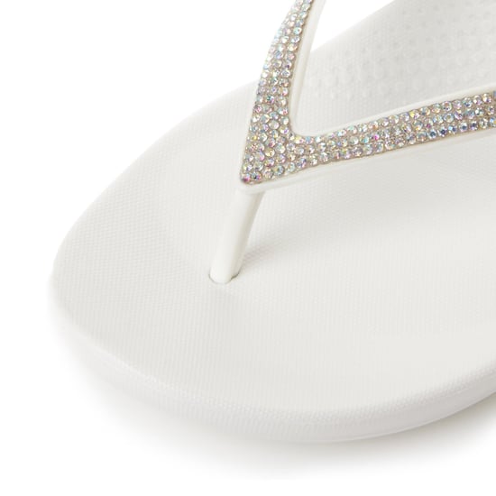 Fitflop Ladies Iqushion Sparkl - Wedge Flip Flop - Image 5