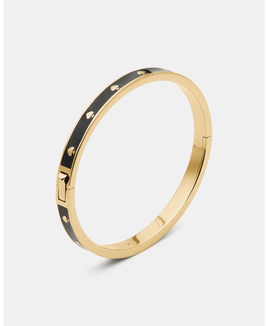 Spot The Spade Enamel Hinged Bangle - Image 3