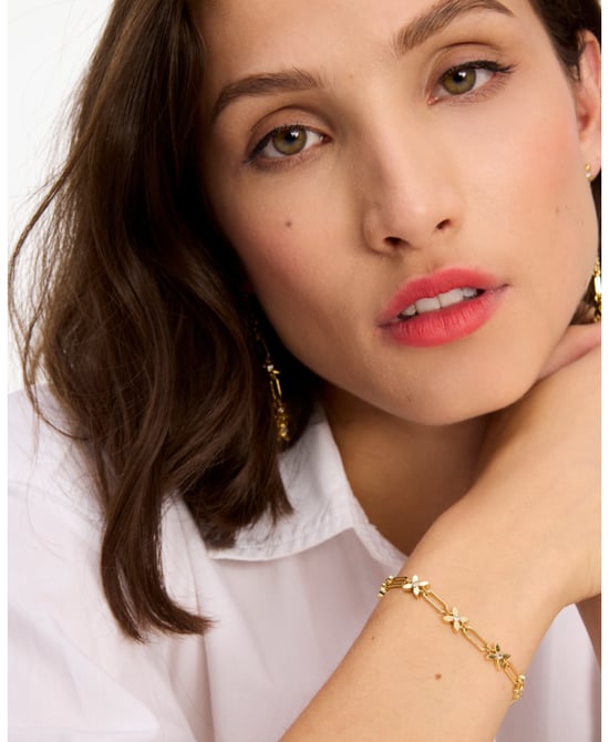Heritage Bloom Line Bracelet - Image 3