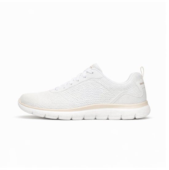Skechers Summits-quiet Dream Womens Casual Trainers White Natural - Image 3