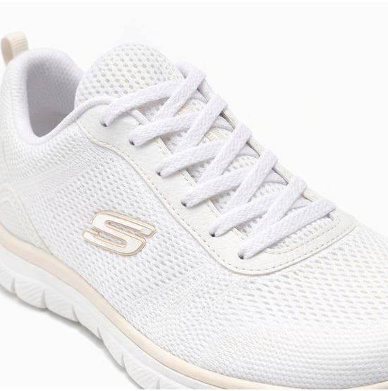 Skechers Summits-quiet Dream Womens Casual Trainers White Natural - Image 4