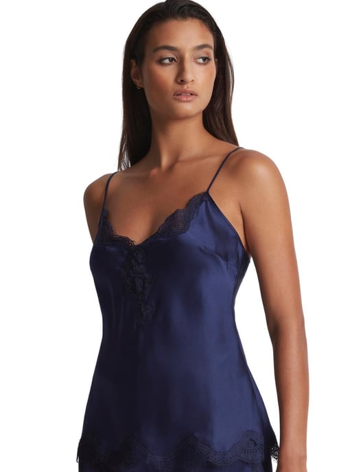 Aubade Toi Mon Amour Pyjama Camisole Top - Marine - Image 1