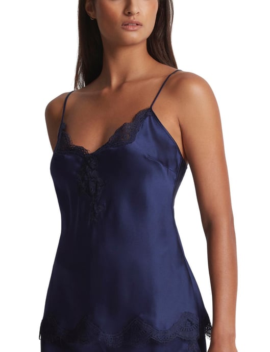Aubade Toi Mon Amour Pyjama Camisole Top - Marine - Image 4