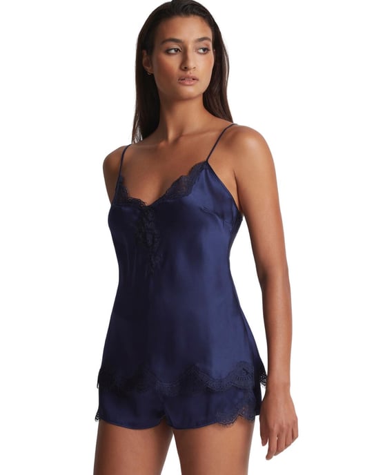 Aubade Toi Mon Amour Pyjama Camisole Top - Marine - Image 5
