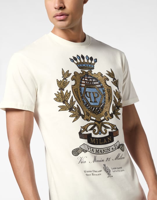 T-Shirt Ronde Hals Ss Crest - Image 2
