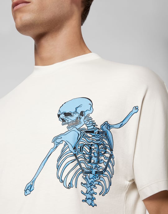 T-Shirt Ronde Hals Skeleton - Image 5