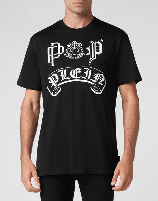 T-Shirt Ronde Hals Gothic Plein - Image 2