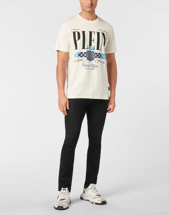 T-shirt Rund Halsad Ss Plein Stemma - Image 4
