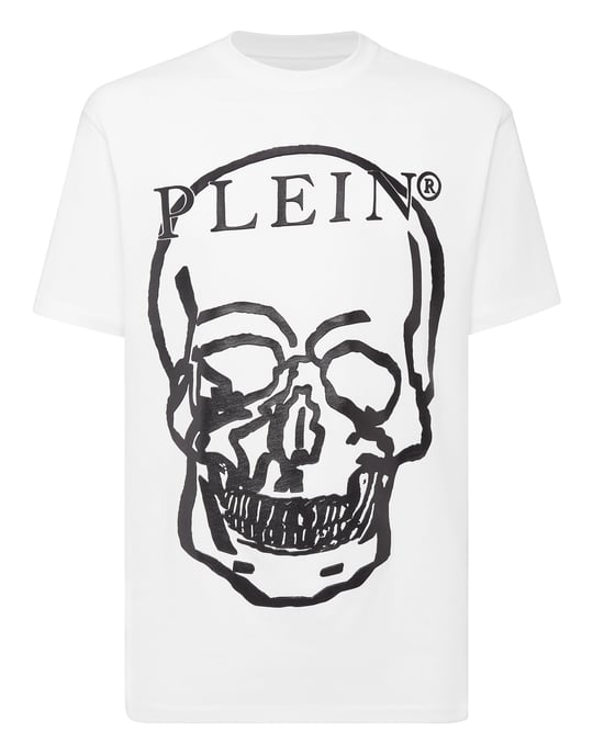 T-Shirt Rund Hals Skull And Plein - Image 1