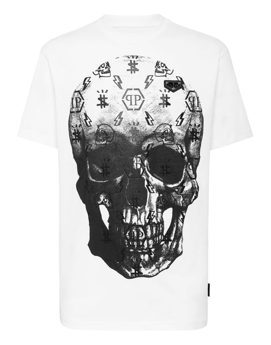 T-Shirt Rund Hals Skull - Image 1